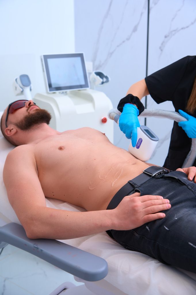 Laser hair removal for men – practical benefits at Abi Beauty