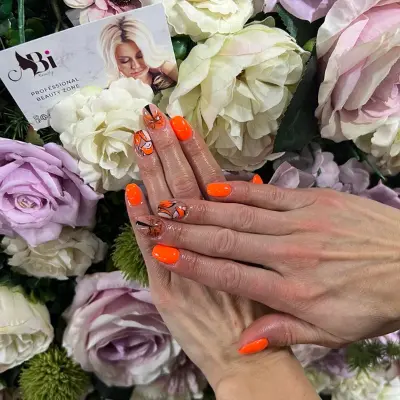 French manicure in Sofia by ABI Beauty