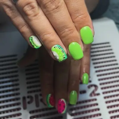 elegant French manicure design in Sofia