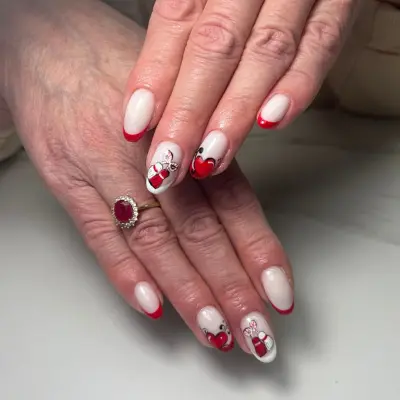 modern matte manicure in Sofia