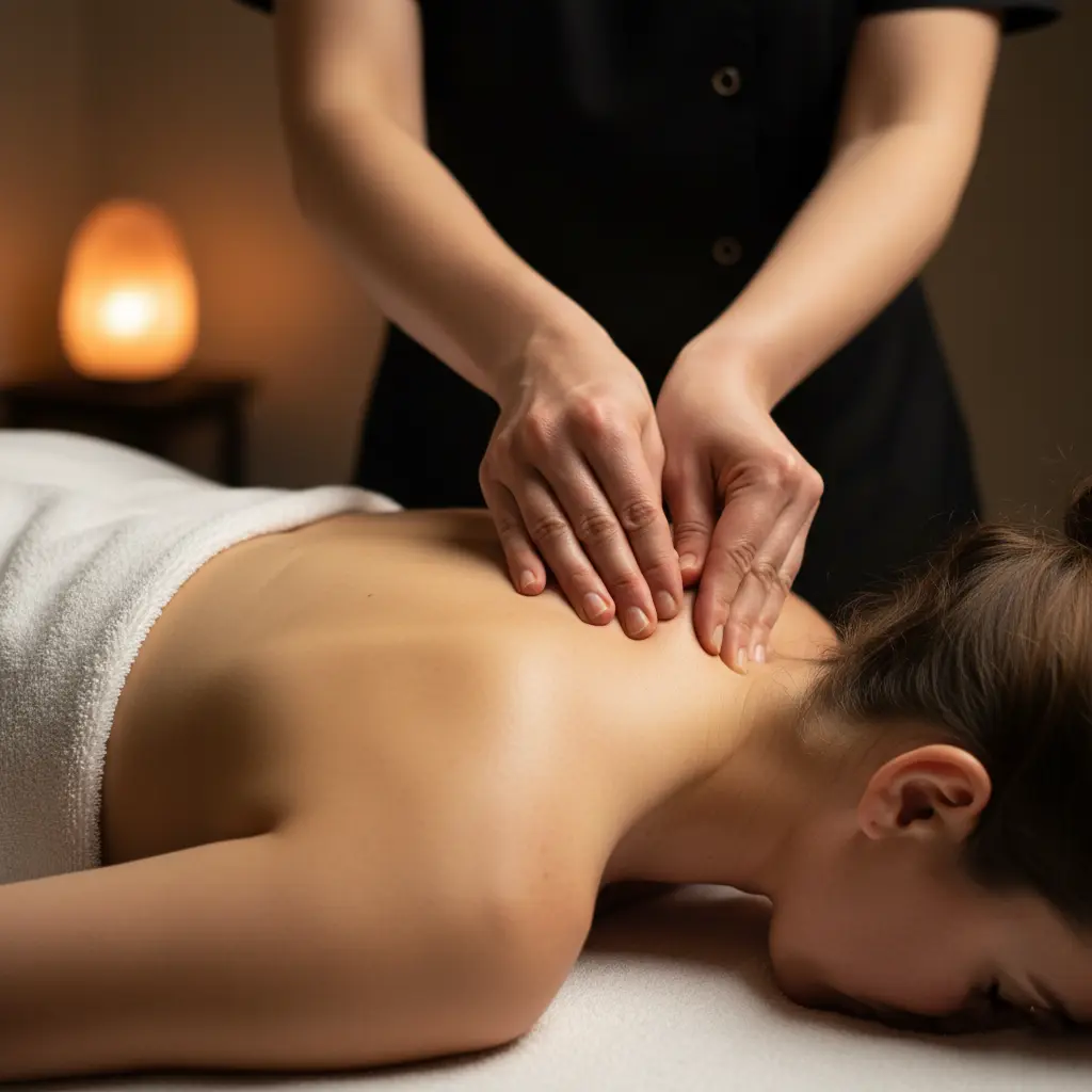 Масаж на гръб за жени в студио Abi Beauty София