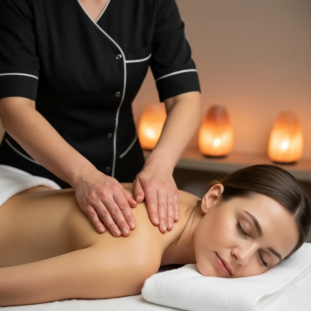 Професионален релаксиращ масаж в луксозно студио Abi Beauty София