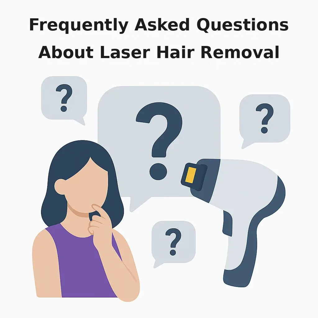 Laser hair removal FAQ at Abi Beauty Sofia